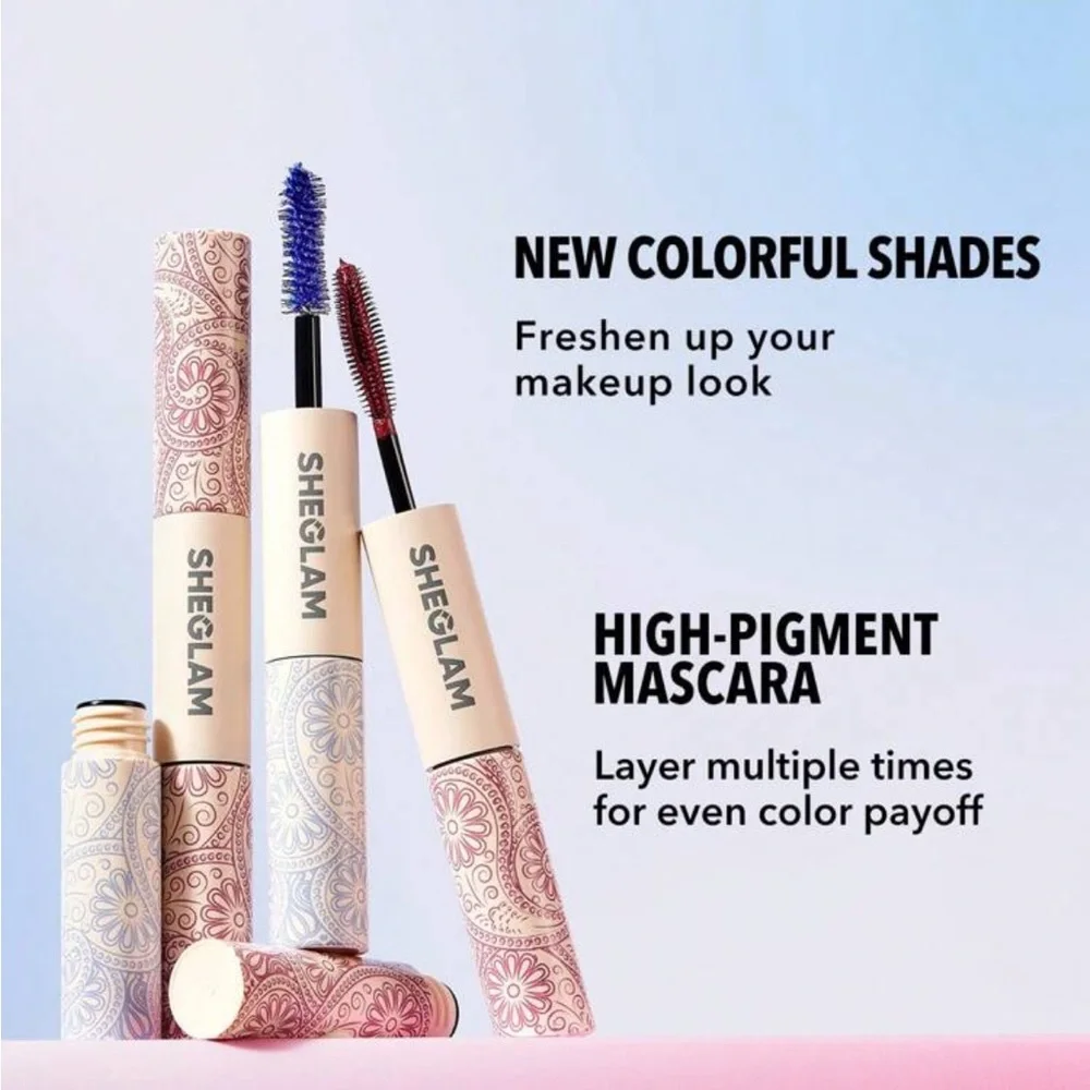 SHEGLAM All-In-One Volume & Length Mascara-Waterproof Blue